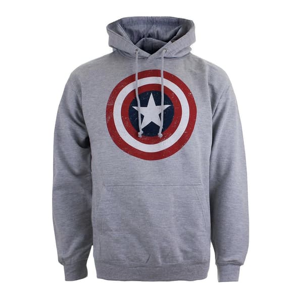 Captain America Mens Shield Hoodie