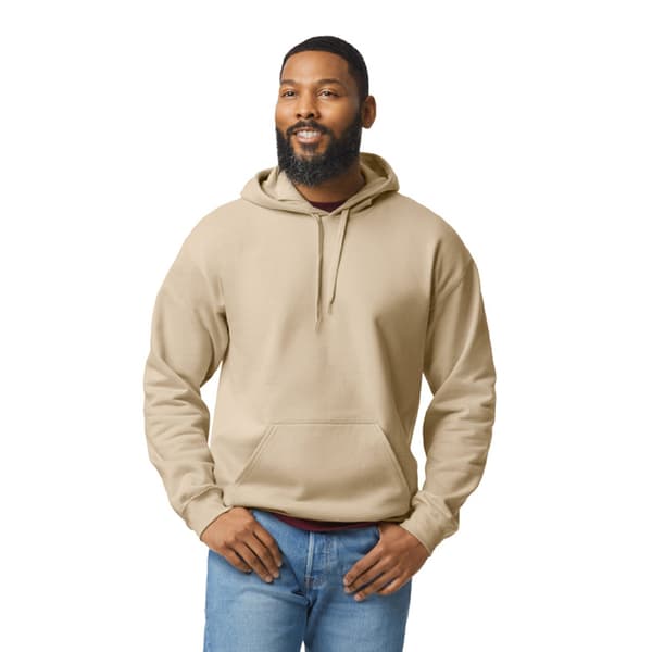 Gildan Unisex Softstyle Fleece Midweight Hoodie til voksne