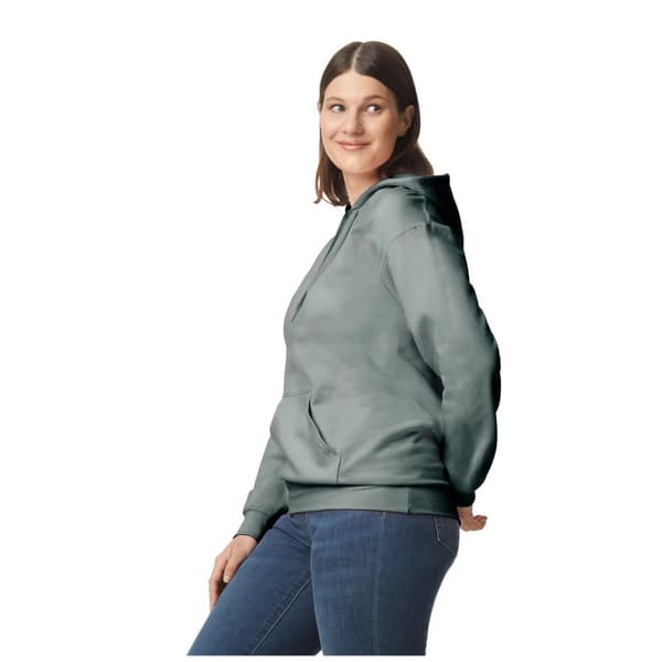 Gildan Unisex Softstyle Fleece Midweight Hoodie til voksne
