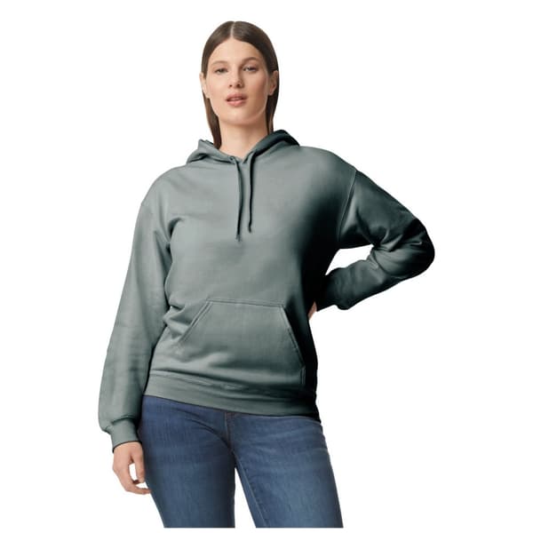 Gildan Unisex Softstyle Fleece Midweight Hoodie til voksne