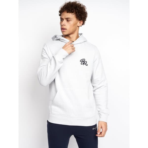 Born Rich Mens Akuno Hoodie Blue Ice L