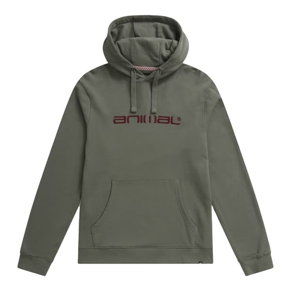 Animal Mens Driver Logo Organic Hoodie