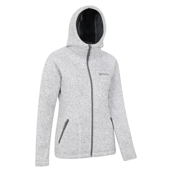Mountain Warehouse Womens/Ladies Nevis Faux Fur Lined Full Zip Hoodie