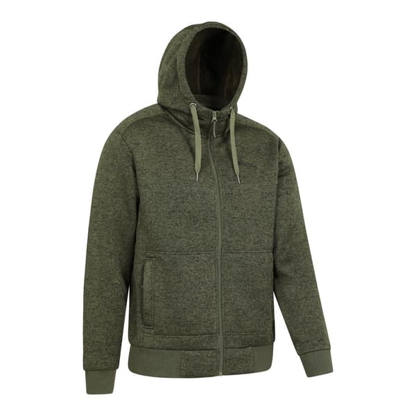 Mountain Warehouse Mens Nevis II Faux Fur Hoodie
