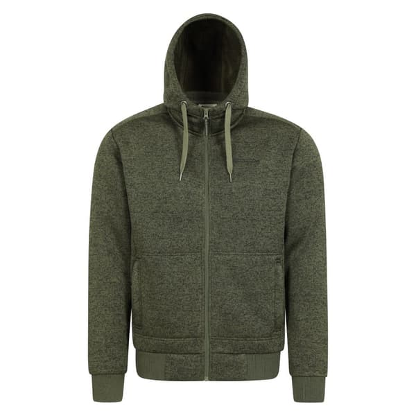 Mountain Warehouse Mens Nevis II Faux Fur Hoodie