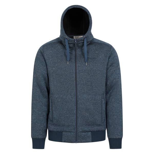 Mountain Warehouse Mens Nevis II Faux Fur Hoodie