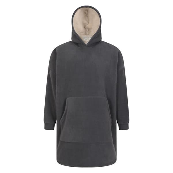 Mountain Warehouse Mens Snug Borg Hoodie Blanket