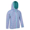 Miniatyrbild 5 av 5: Mountain Warehouse Kayleigh II Stripe-hoodie med hel dragkedja för barn