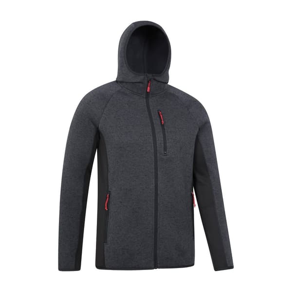 Mountain Warehouse Mens Treston Fleece Hooded Hoodie