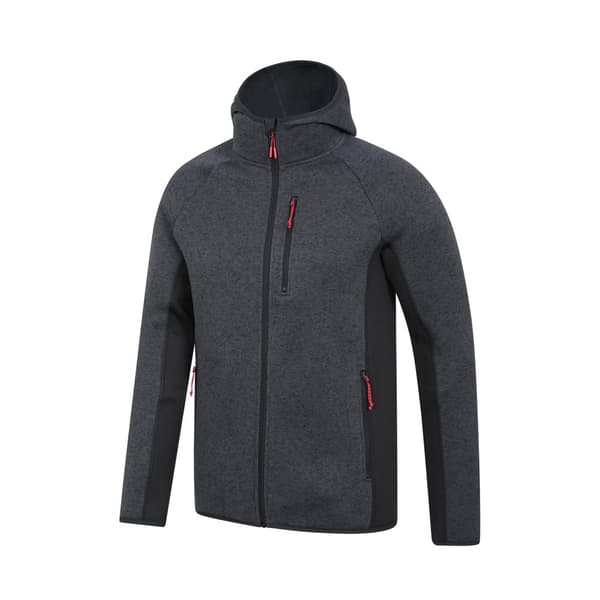Mountain Warehouse Mens Treston Fleece Hooded Hoodie