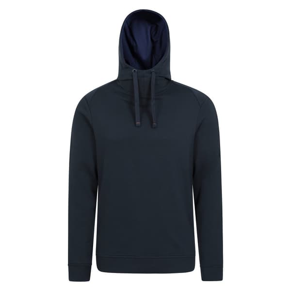 Mountain Warehouse Mens Alder High-Neck Hoodie Navy S