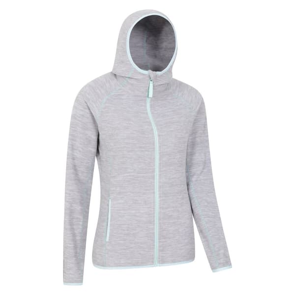 Mountain Warehouse Lleyn II Melange - Huvtröja med hel dragkedja för damer/damer