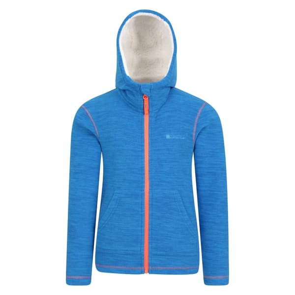 Mountain Warehouse Childrens/Kids Snowdonia II Borg Lined Full Zip Hoodie