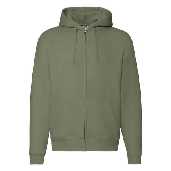Fruit of the Loom Unisex Adult Premium Full Zip Hoodie