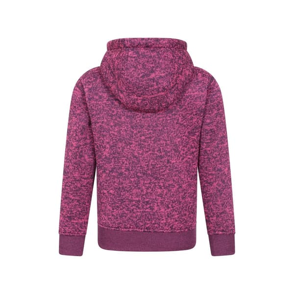 Mountain Warehouse Nevis-hoodie med foder i fuskpäls för barn