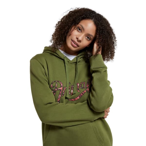 Animal Womens/Ladies Maya Organic-hoodie med grafiskt tryck