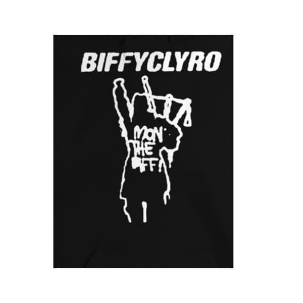 Biffy Clyro Unisex Mon The Biff-hoodie för vuxna