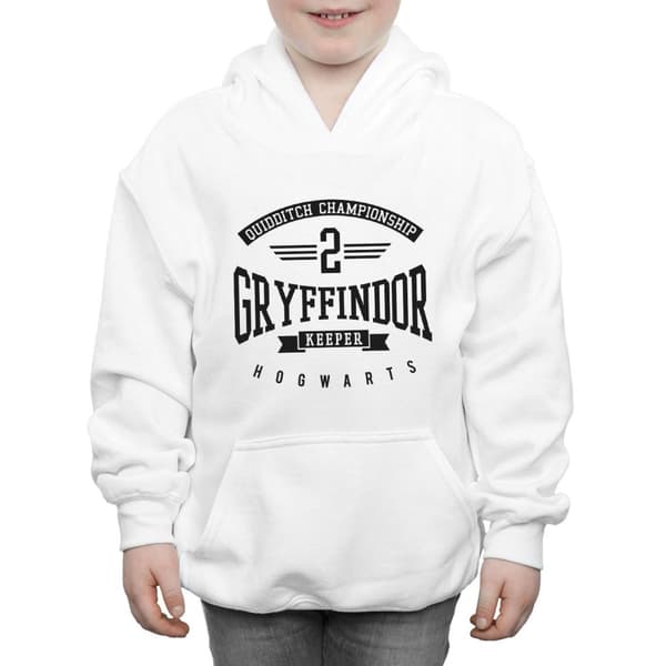 Harry Potter Gryffindor Keeper - huvtröja i bomull för pojkar