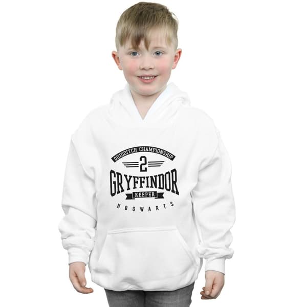 Harry Potter Gryffindor Keeper - huvtröja i bomull för pojkar
