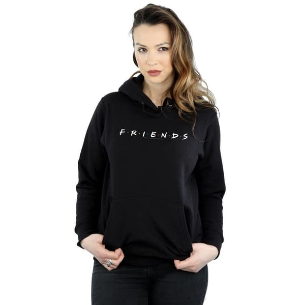Friends Womens/Ladies Logo Cotton Hoodie