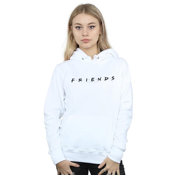 Friends Womens/Ladies Logo Cotton Hoodie