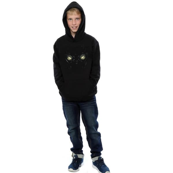 Black Panther Boys Eyes Cotton Hoodie