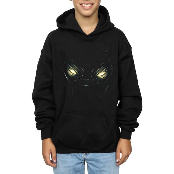 Black Panther Boys Eyes Cotton Hoodie