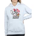 Pikkukuva 3 / 4: Tom and Jerry Womens/Ladies Cat & Mouse Chase Heather Hoodie