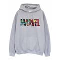 Miniatyrbilde 1 av 2: Marvel Comics Mens Infill Logo Hoodie