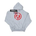 Miniatyrbillede 1 af 5: Avengers Assemble Mens Solid Cotton Logo Hoodie