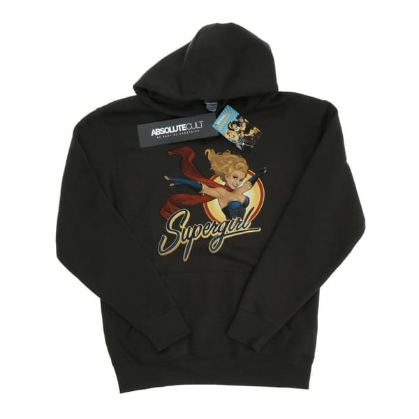 DC Bombshells Supergirl Badge-hoodie för damer/kvinnor