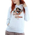 Miniatyrbillede 2 af 5: Wonder Woman Womens/Ladies Badge Hoodie