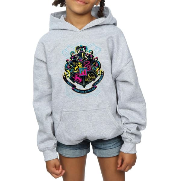 Harry Potter Girls Hogwarts Crest Cotton Hoodie