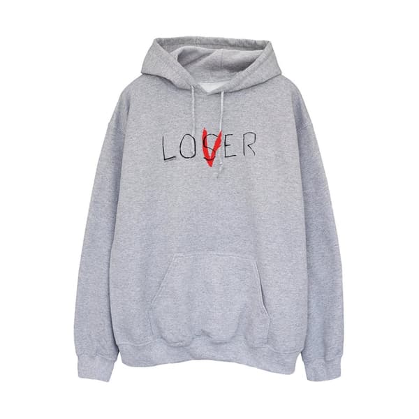 It Womens/Ladies Loser Lover Heather Hoodie