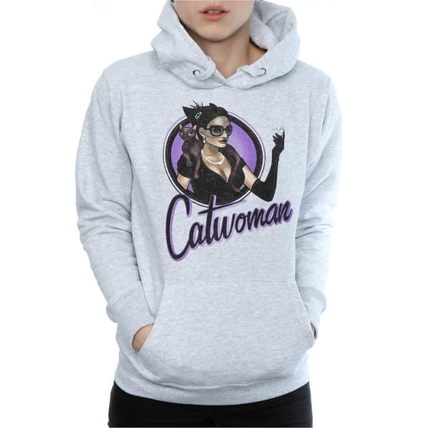 DC Bombshells Kvinnor/Ladies Catwoman Hoodie
