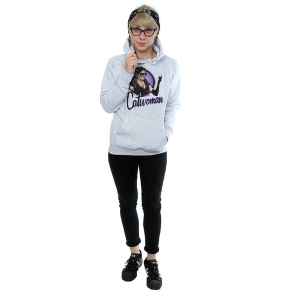 DC Bombshells Kvinnor/Ladies Catwoman Hoodie