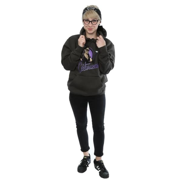 DC Bombshells Kvinnor/Ladies Catwoman Hoodie