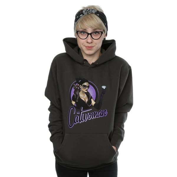 DC Bombshells Kvinnor/Ladies Catwoman Hoodie