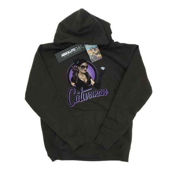 DC Bombshells Kvinnor/Ladies Catwoman Hoodie