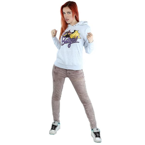 DC Bombshells Huvtröja med Batgirl-märke för damer/damer