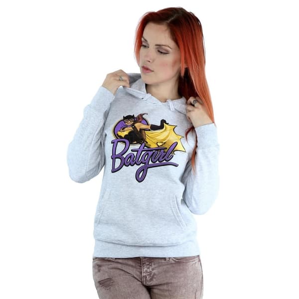 DC Bombshells Huvtröja med Batgirl-märke för damer/damer