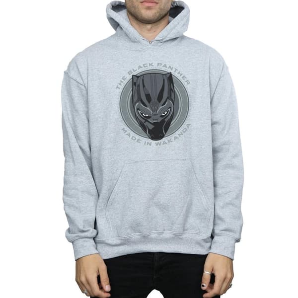 Black Panther Mens Made In Wakanda Cotton Hoodie
