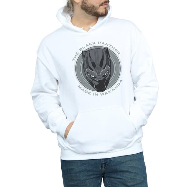 Black Panther Mens Made In Wakanda Cotton Hoodie