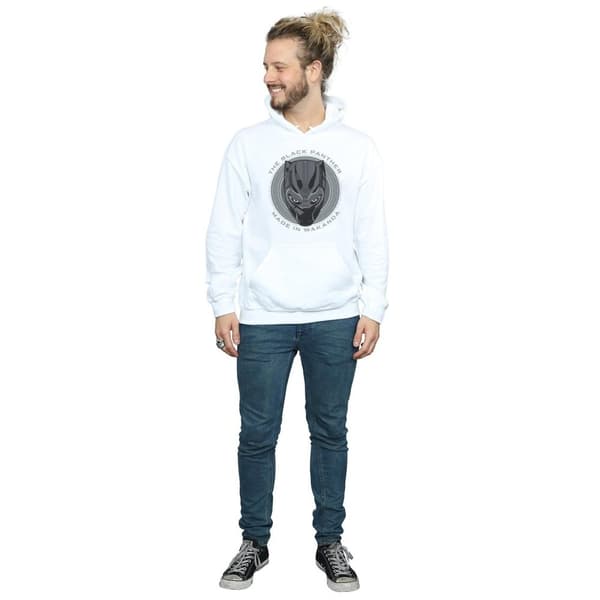 Black Panther Mens Made In Wakanda Cotton Hoodie