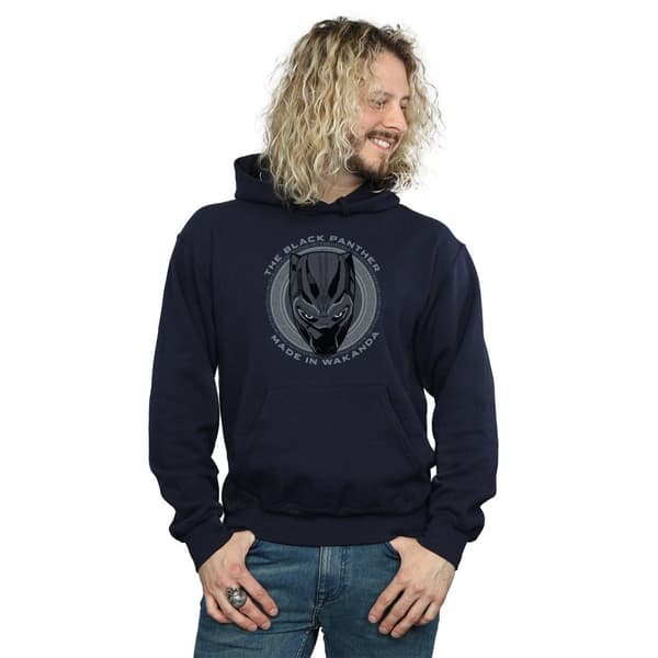 Black Panther Mens Made In Wakanda Cotton Hoodie
