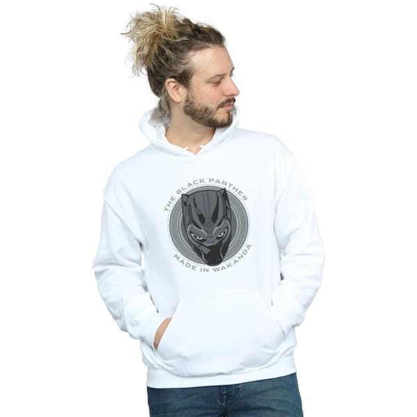 Black Panther Mens Made In Wakanda Cotton Hoodie