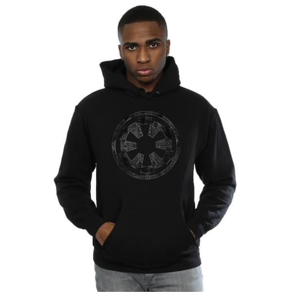 Star Wars: Rogue One Mens Galactic Empire Plans Hoodie