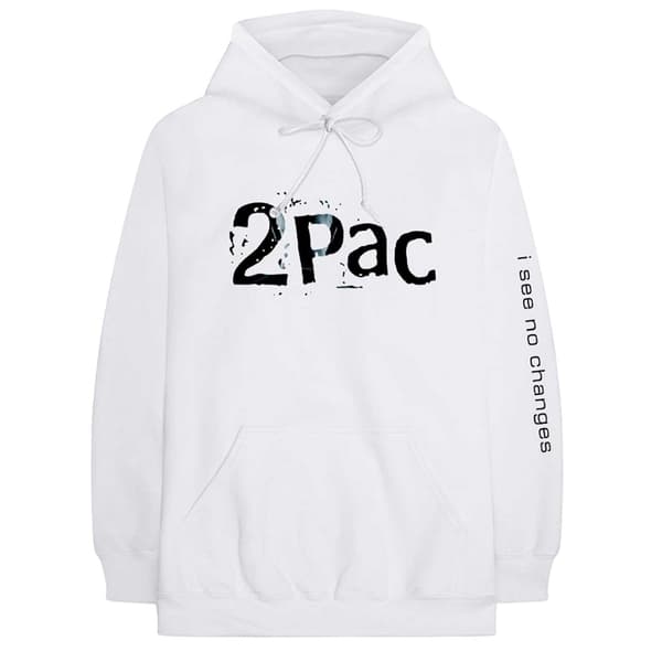 Tupac Shakur Unisex Adult I See No Changes Hoodie