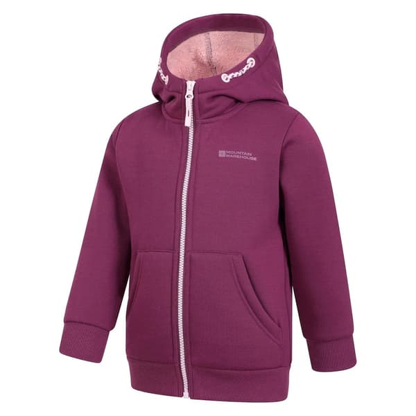 Mountain Warehouse Alpine II-huvtröja med hel dragkedja för barn