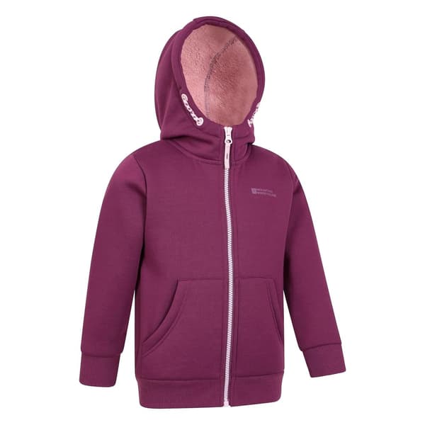 Mountain Warehouse Alpine II-huvtröja med hel dragkedja för barn